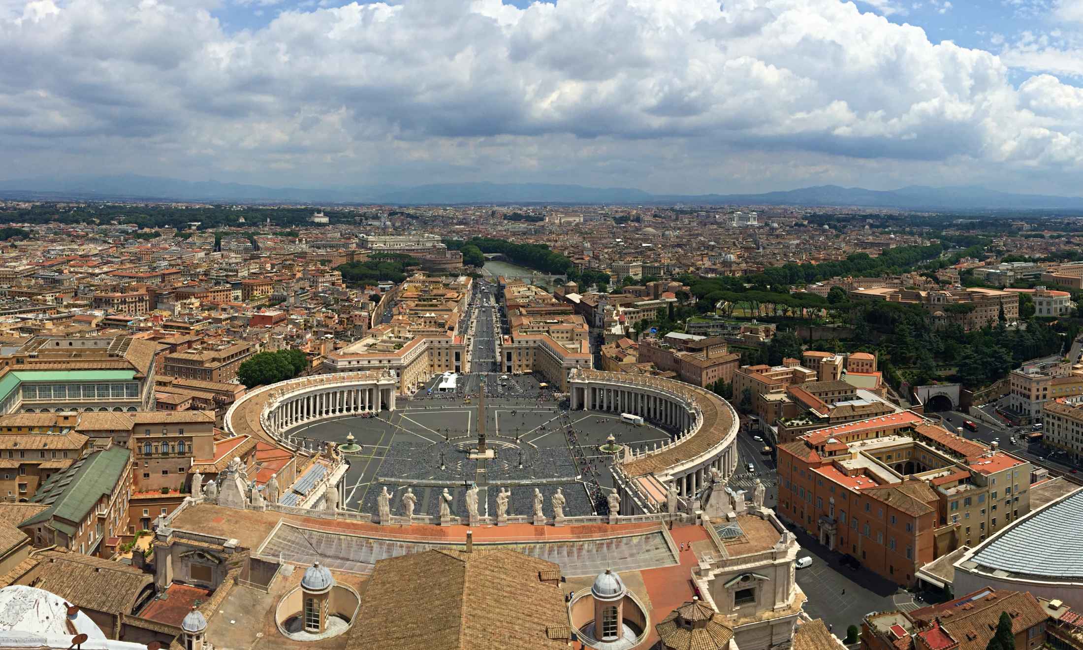 Vatican Rooftop View Rome